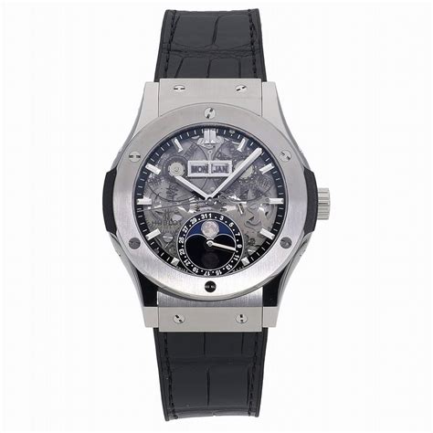 hublot aerofusion moonphase titanium price|More.